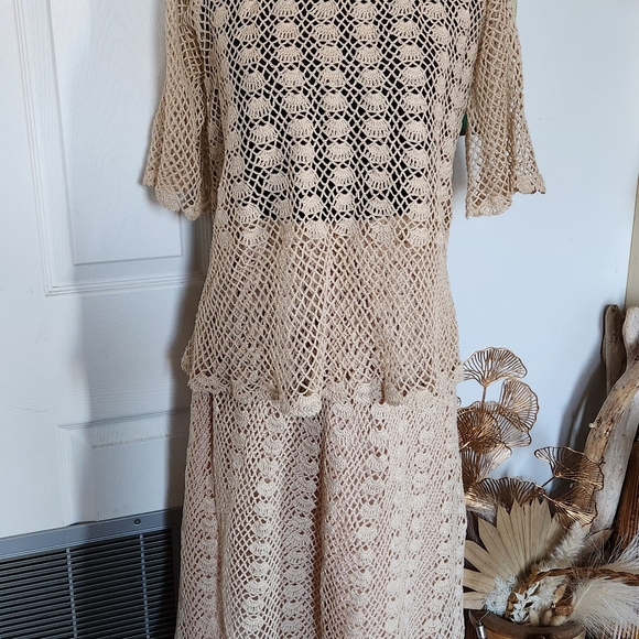 Vintage 50s 60s crochet two-piece set - Picture 7 of 7